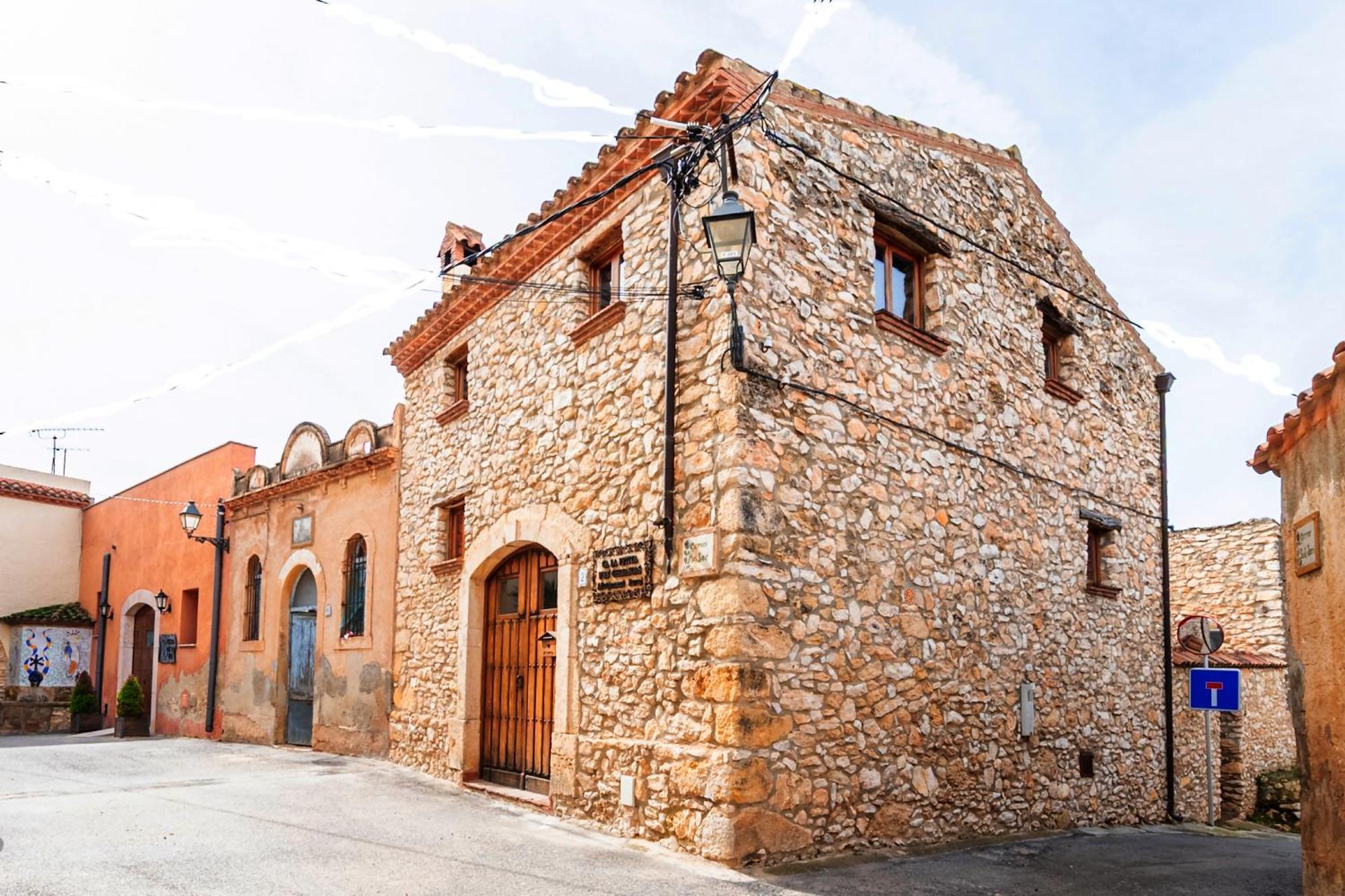 Gasthaus Ca La Petita Den Chinascas Vespellá Exterior foto